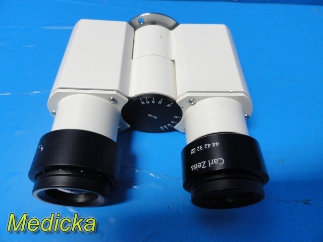 Carl Zeiss Axiovert 40C/40CFL System Inverted Microscope Eyepiece Assembly~33419
