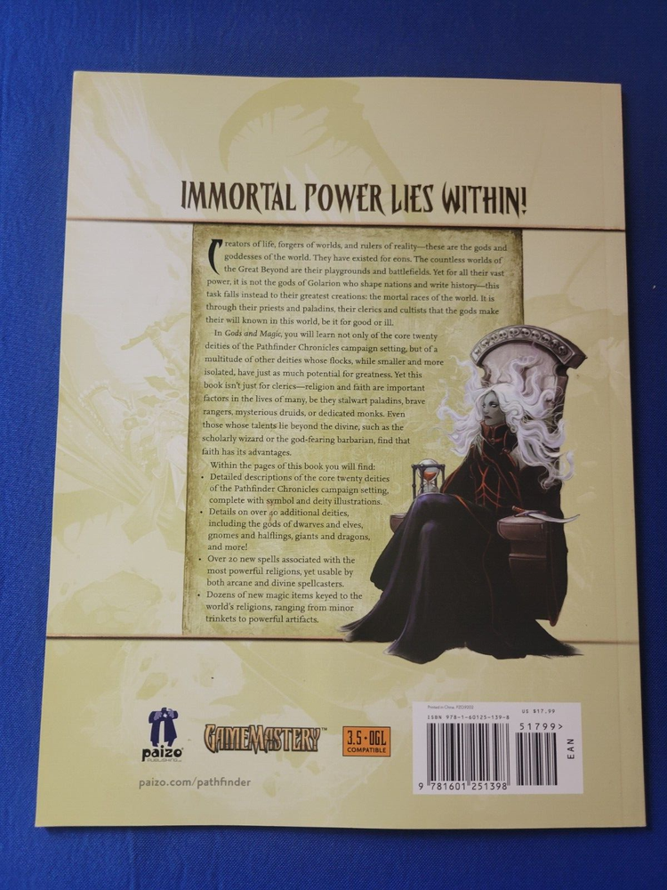 Gods and Magic - Pathfinder Chronicles