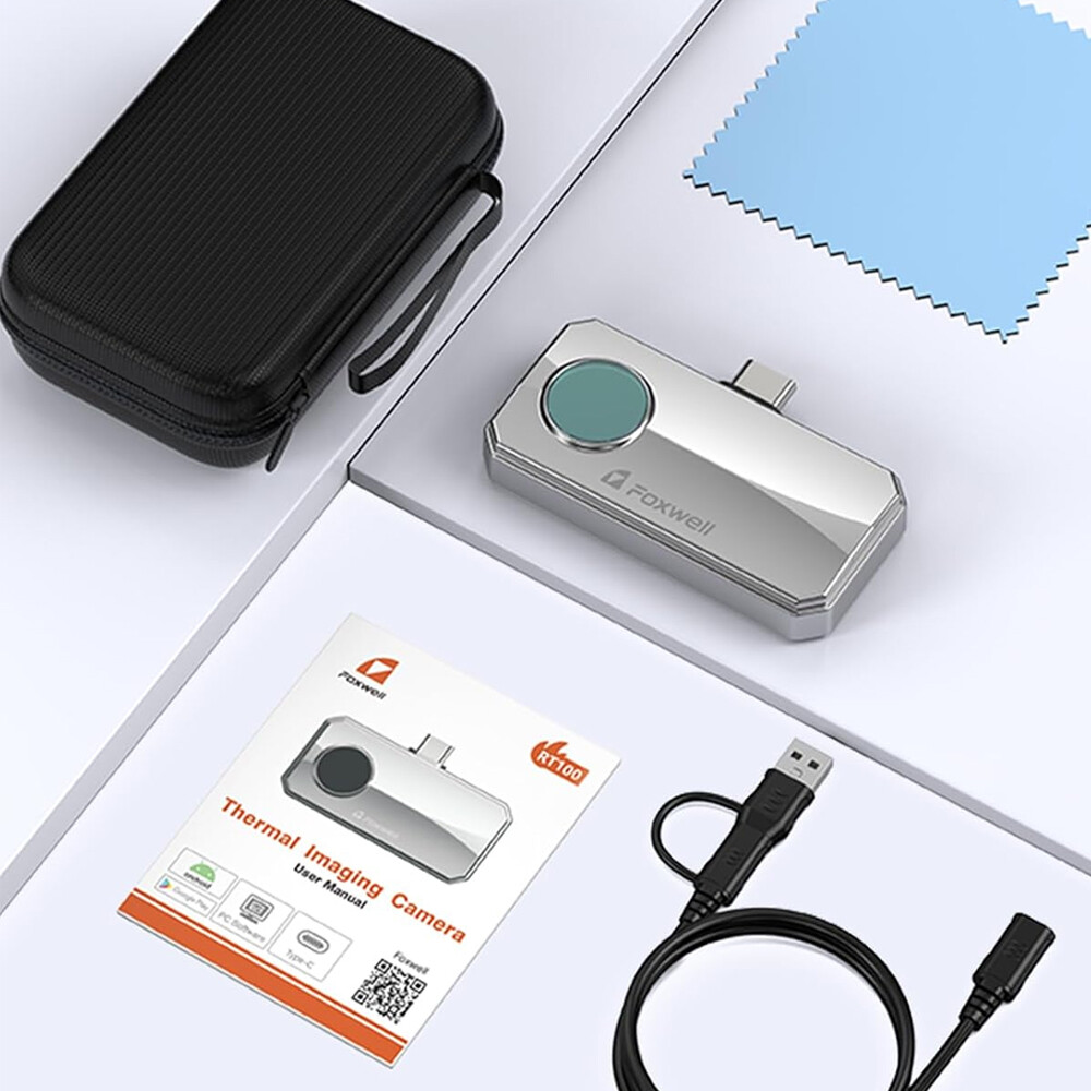 RT100 For Android 256 x 192IR High Resolution Dual-Camera Thermal Imaging Camera