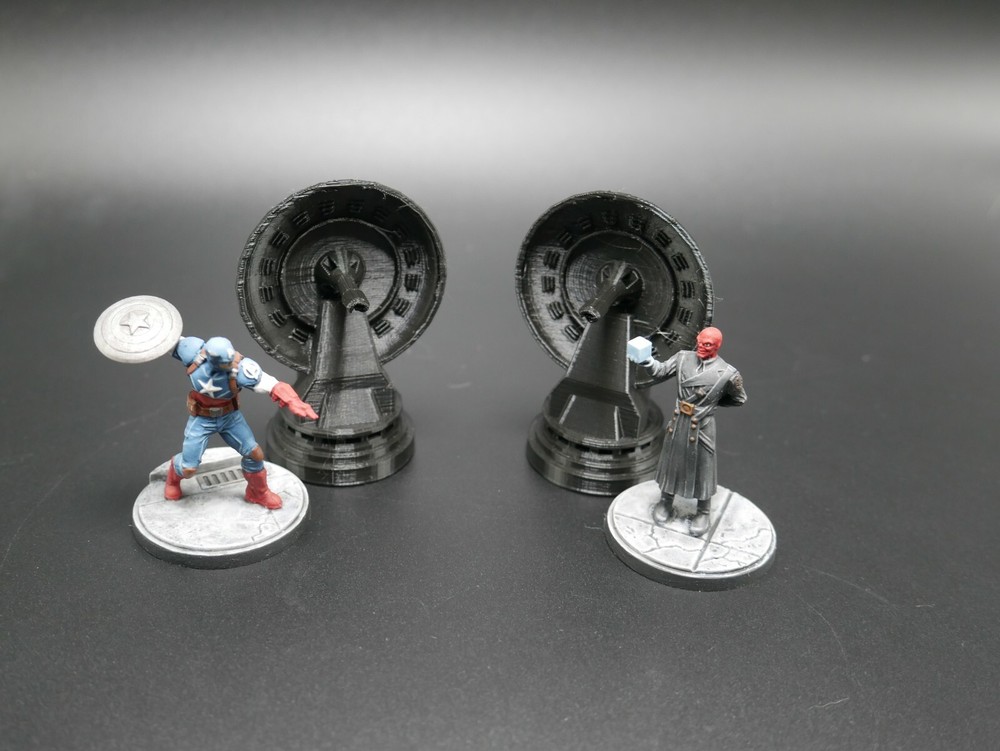 Tabletop Terrain 2 Space Laser Turrets