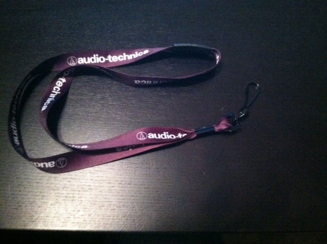 Audio-Technica Lanyard SOFT BLACK