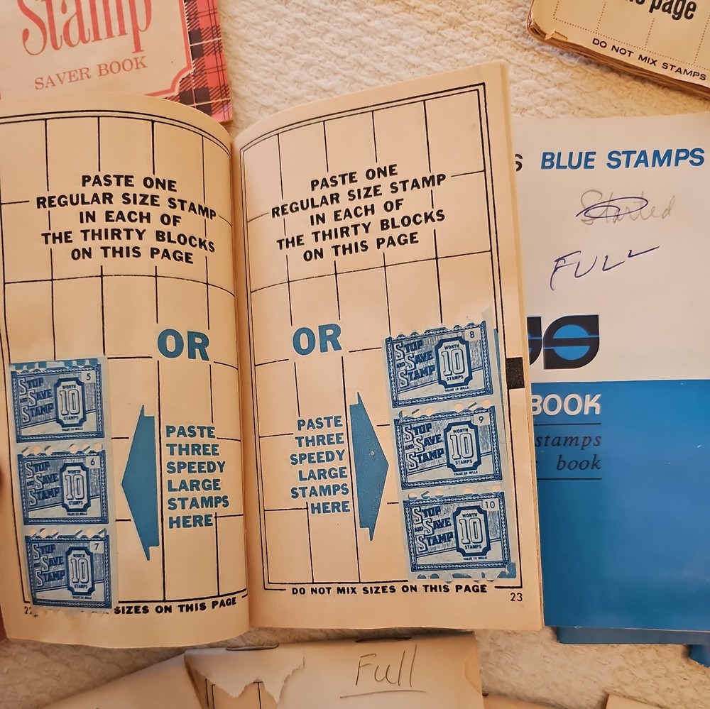Lot Of 32 Stamp Books