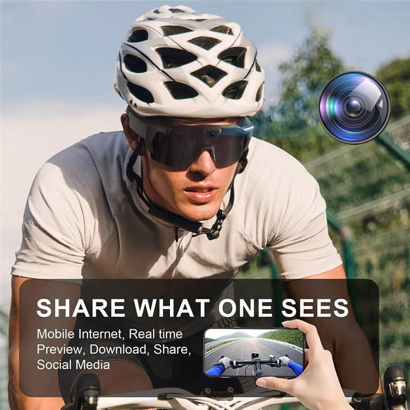 Baseball Sunglasses with Video Recording