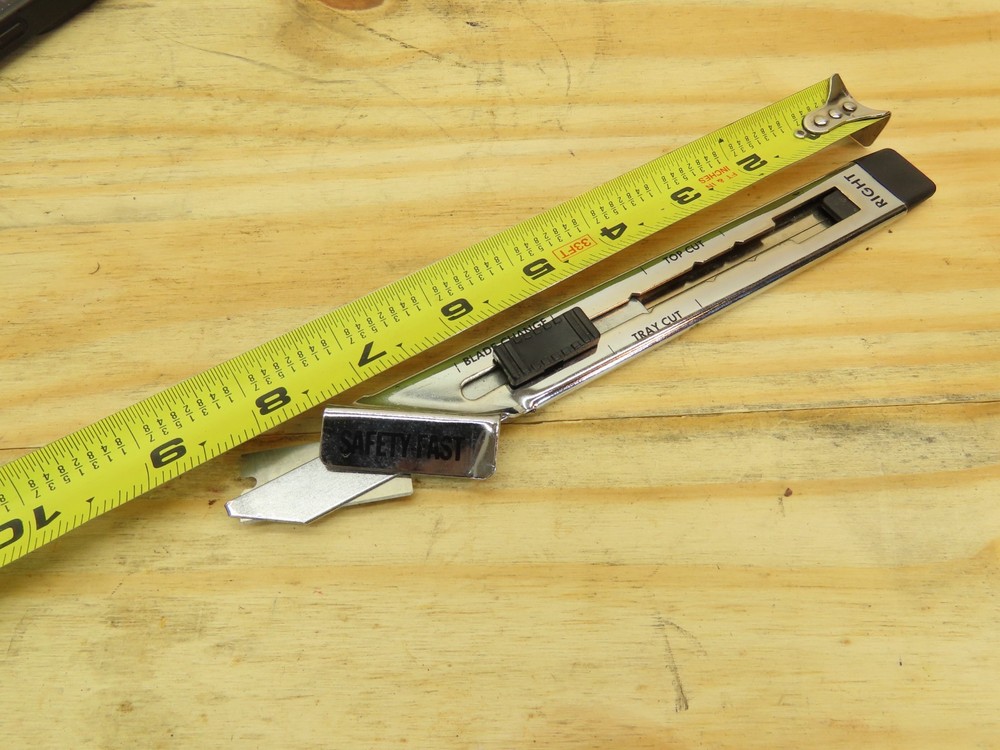 Utility Knife Safety First