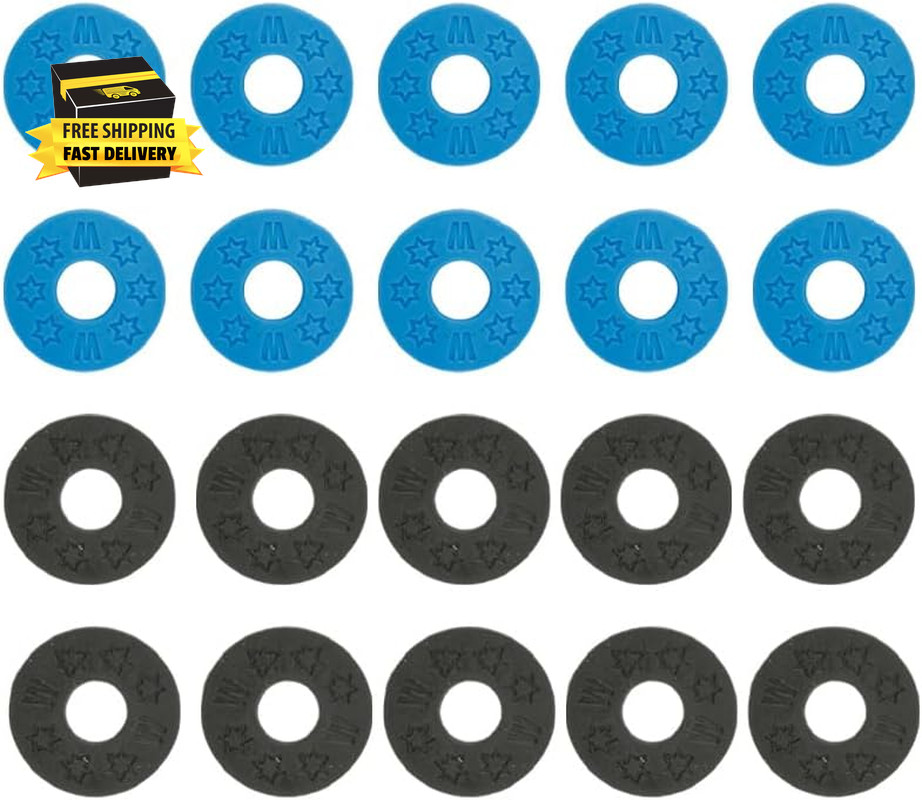 20 Pcs Guitar Strap Locks, Secure Blocks Protector & Adapter for Electric, Acous