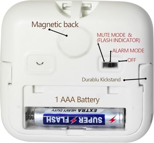 Easy to USE, Digital Kitchen Timer, Magnetic Timer,(Black,1 Pack) Black -1 Pack