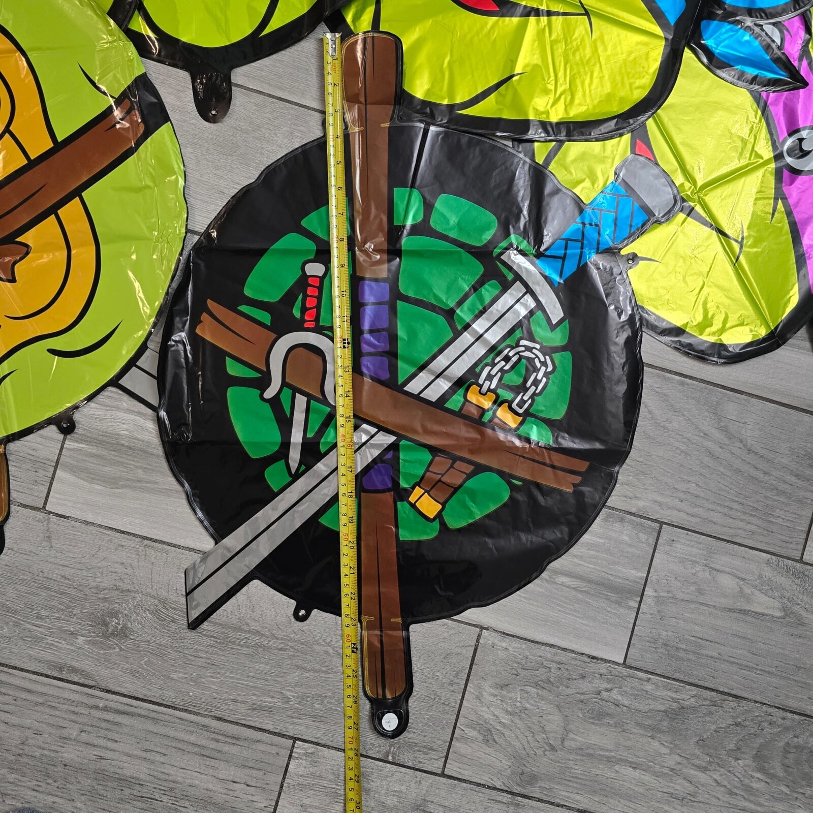 TEENAGE MUTANT NINJA TURTLES foil balloon birthday party supplies decoration