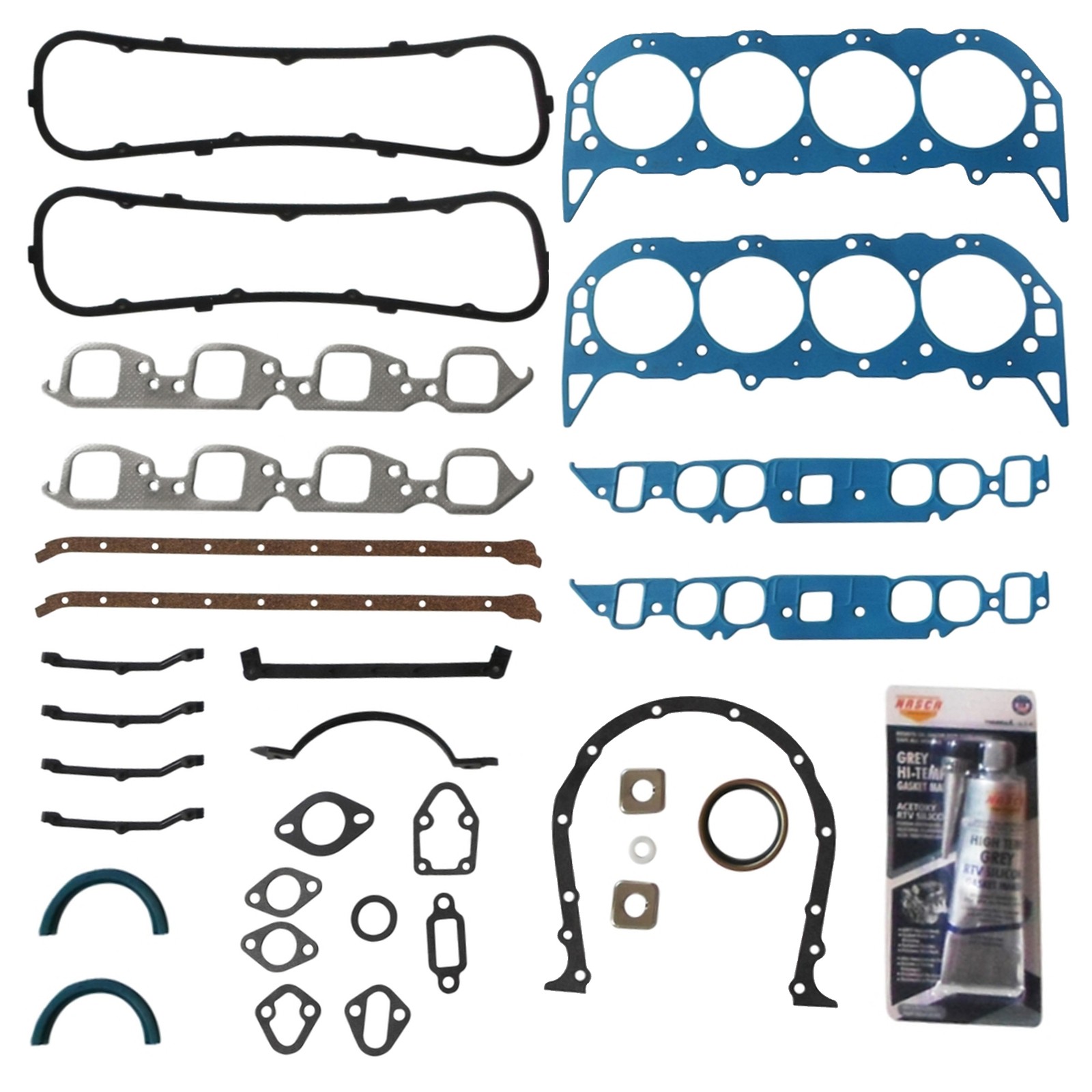Full Complete Gasket Set For Bbc Big Block Chevy 454 427 396 V8 Ks2679