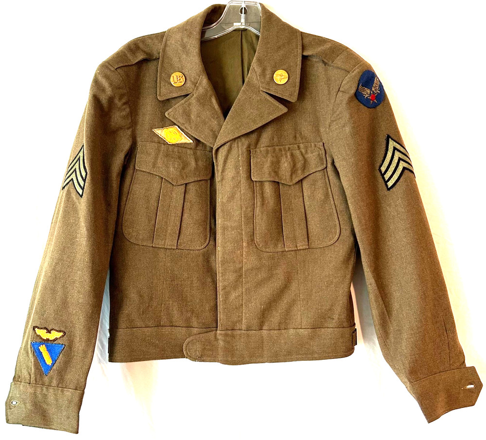 WWII US Army Air Force Bombardier / Flight Instructor Ike Jacket / Uniform