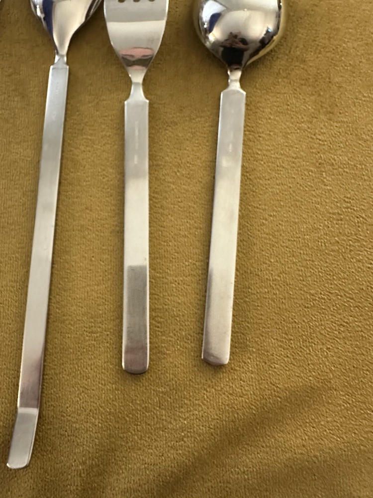 Alessi Salad Serving Set + Serving Spoon & Fork