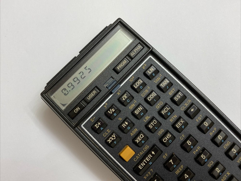 Hewlett Packard HP 41C Calculator