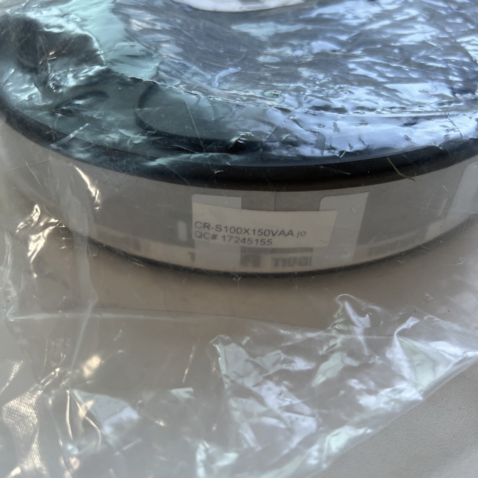 Panduit WrapIDTM S100X150VAA Self-Laminating Labels 3,500 Roll Clear For PLA-100