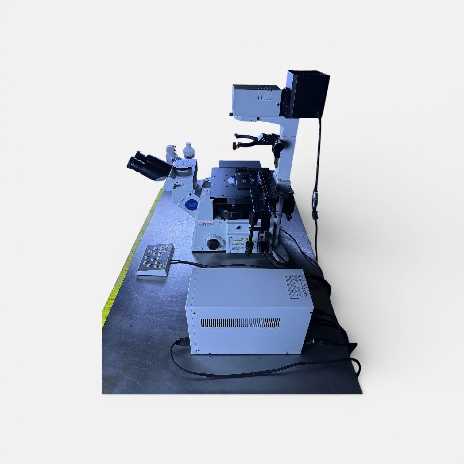 Olympus IX81F-2 Inverted Motorized Microscope w/ IX2-UCB-2 Controller
