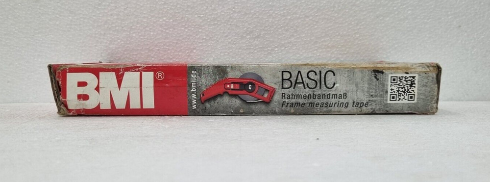 BMI BASIC 30M WHITE STEEL, COMPACT FRAME MEASURING TAPE