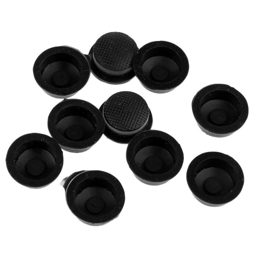 10pcs 18650 LED Flashlight Torch Lamp Light Tail Switch Button Cover