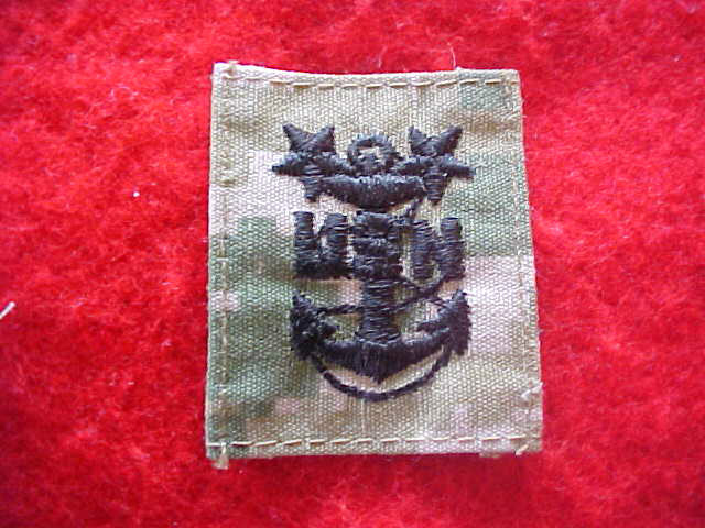 US Navy Type III Type 3 Green Digital  E-9 cap patch for cover