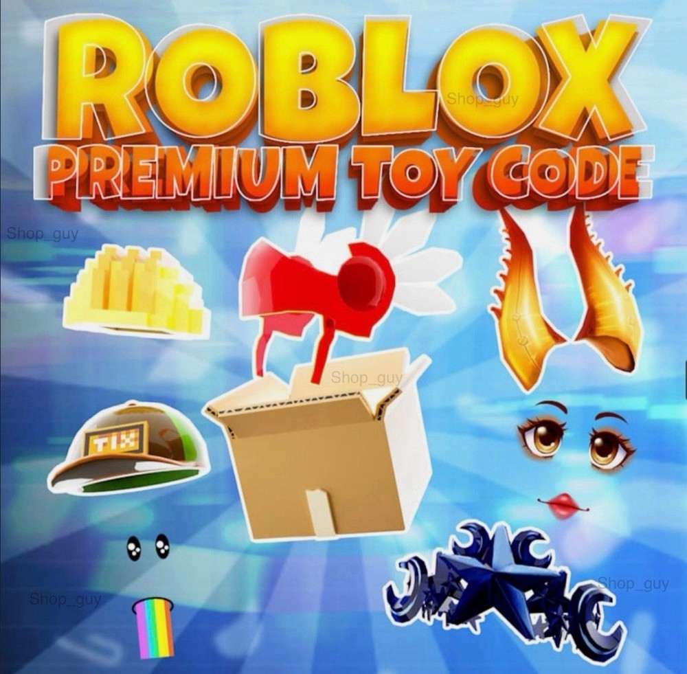 One ROBLOX PREMIUM RANDOM Toy Code Hat Faces Series 2-12 Sent Fast ⚡️Global