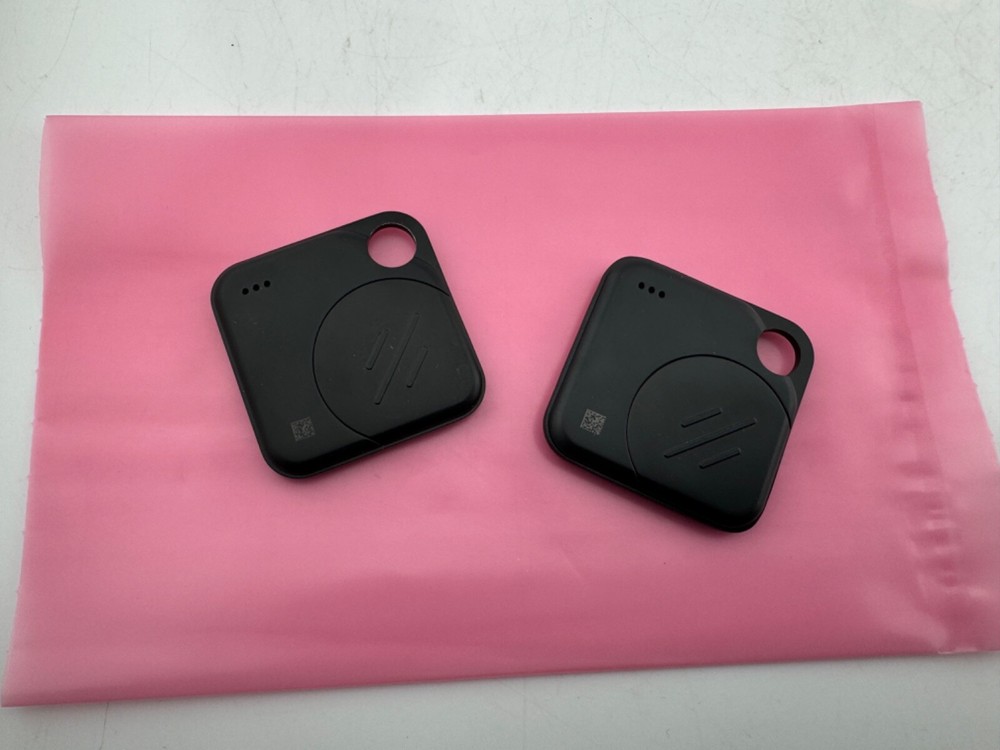 [2-PACK] TILE PRO (BLACK) HIGH PERFORMANCE BLUETOOTH TRACKER FINDER [RE-21001]