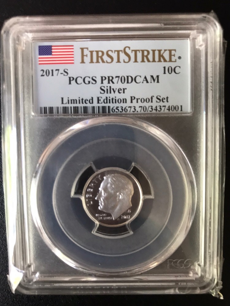 2017-S Limited Edition Silver Proof Set 8PC PCGS PR70 First Strike