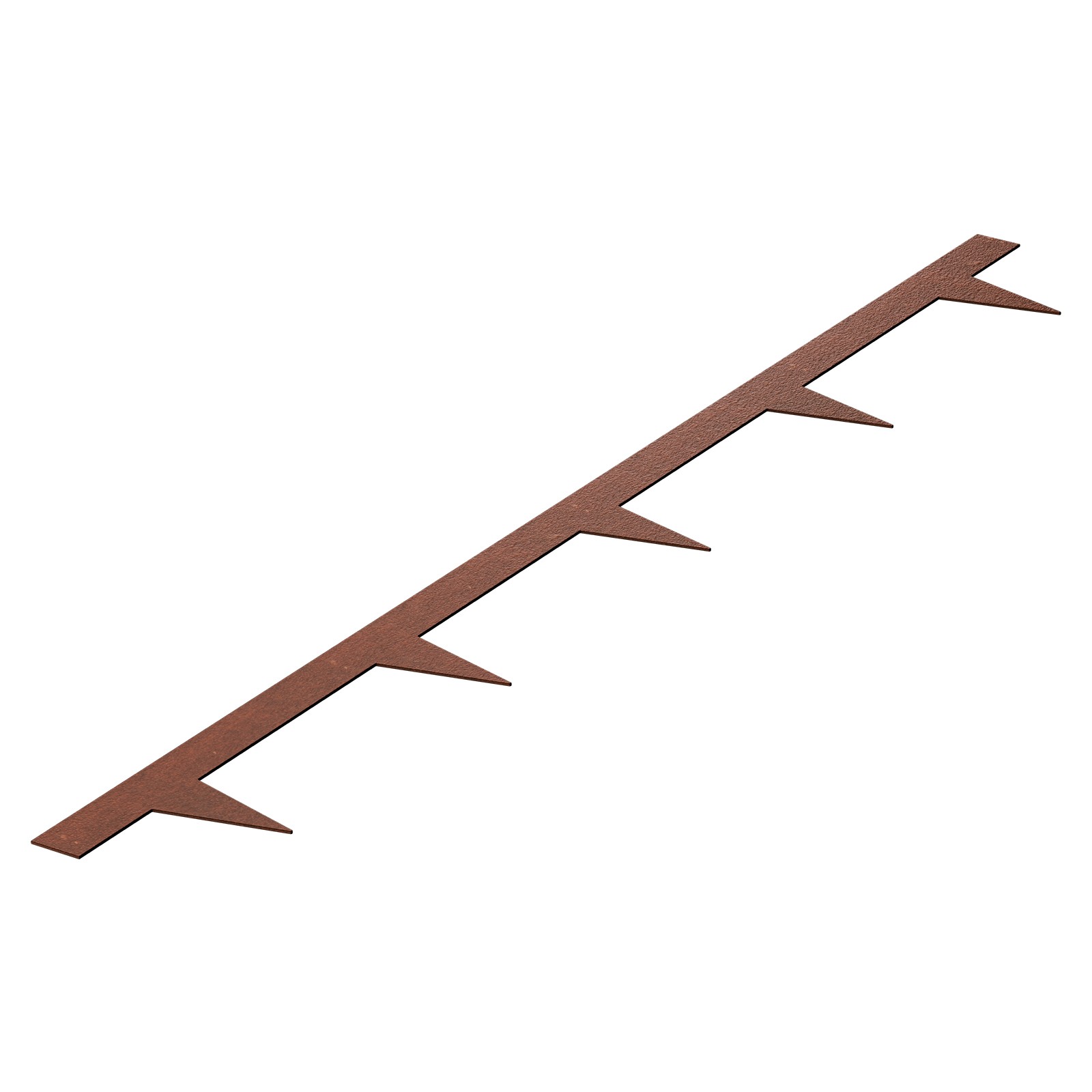 Steel Landscape Edging 10 Packs 40x4.5in Weather-Resistant Garden Edging