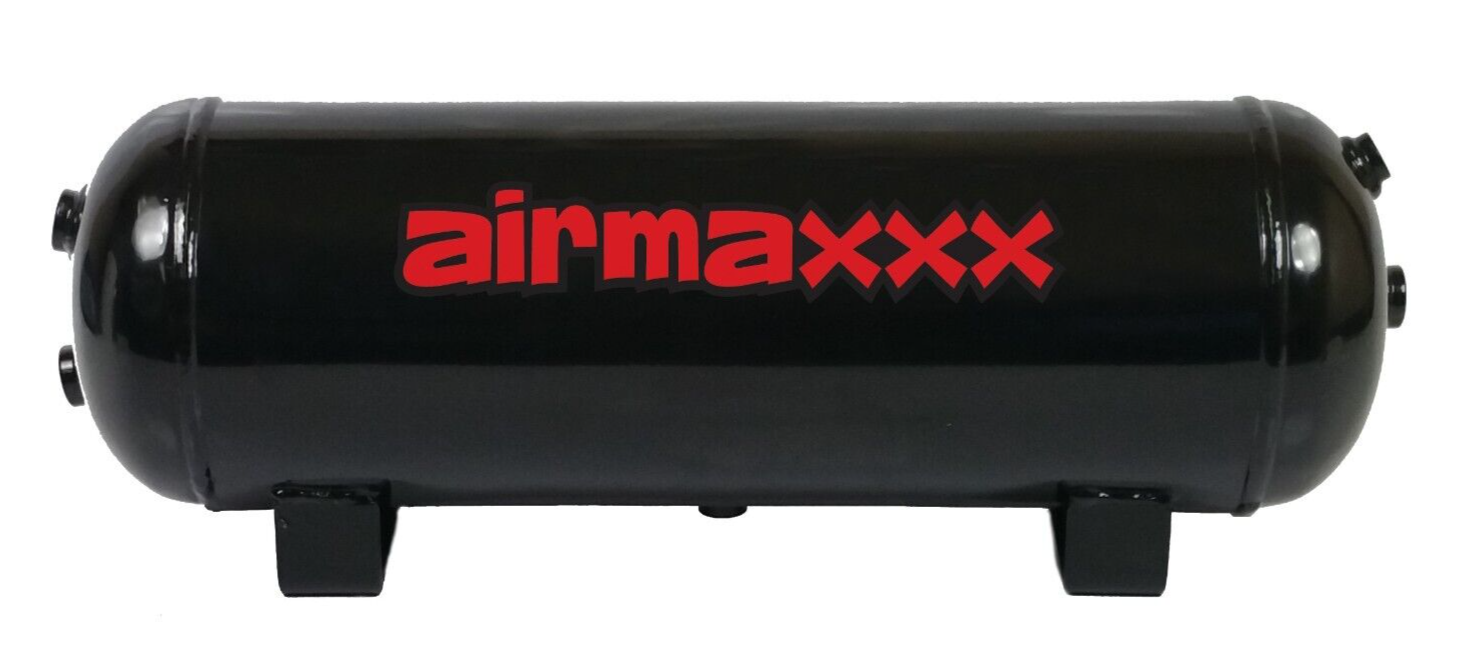 airmaxxx 3 Gallon 6 Port Steel Air Tank Air Suspension Train Horn Compressor