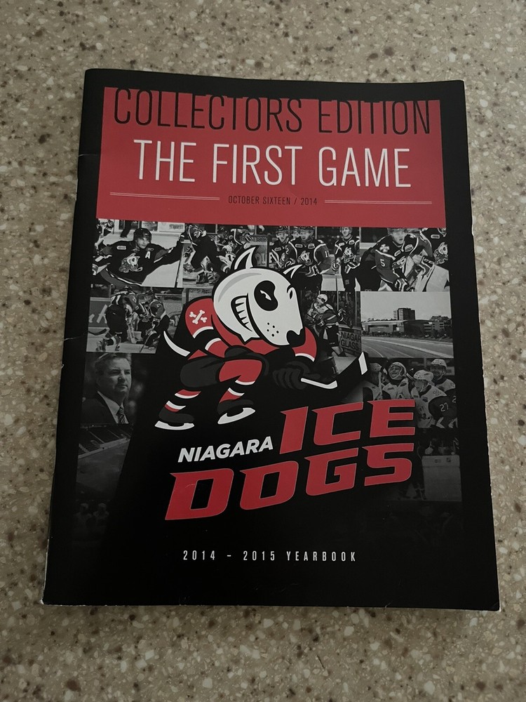 Niagara Icedogs First Game Meridian Centre Program 10-16 2014 *2014/15 Yearbook