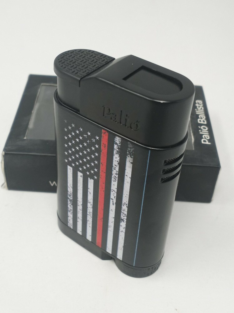 Palio Single Jet Torch Cigar Lighter - Black - New
