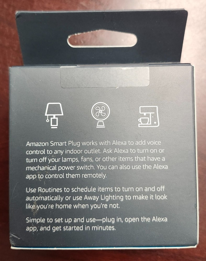 🔥🔥🔥Amazon Smart Plug Model C2YY37 Works With Alexa - White🔥🔥🔥
