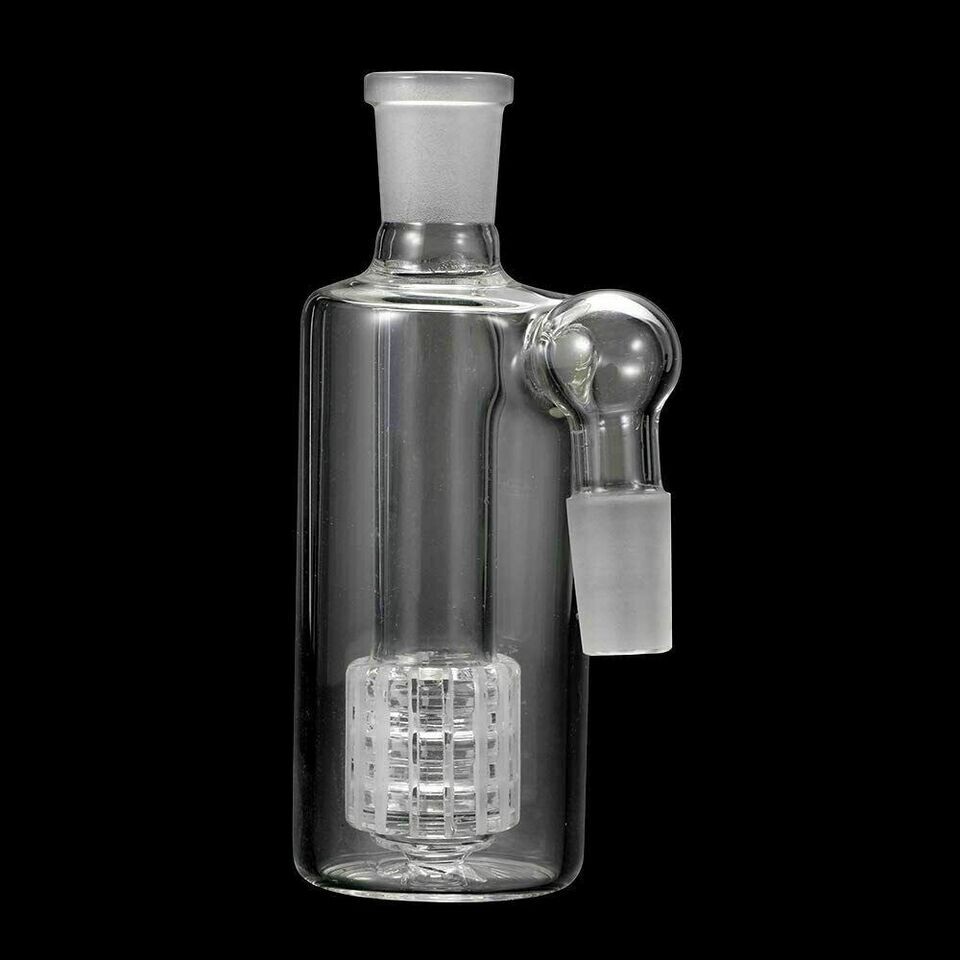 14mm Ash Catcher 90 Degree Glass Water Bong Thick Pyrex Glass Bubbler