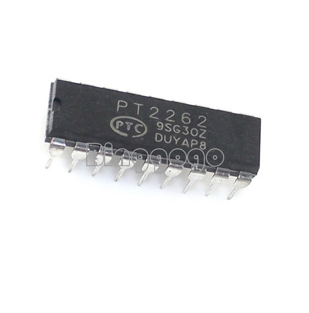 10PCS PT2262 2262 Remote Control Encoder PTC IC DIP-18