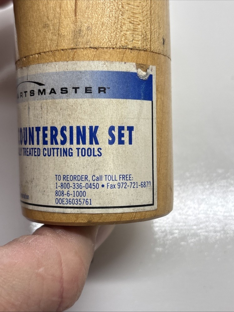 Partsmaster 5pc. Drill & Countersink Set HS 1-5