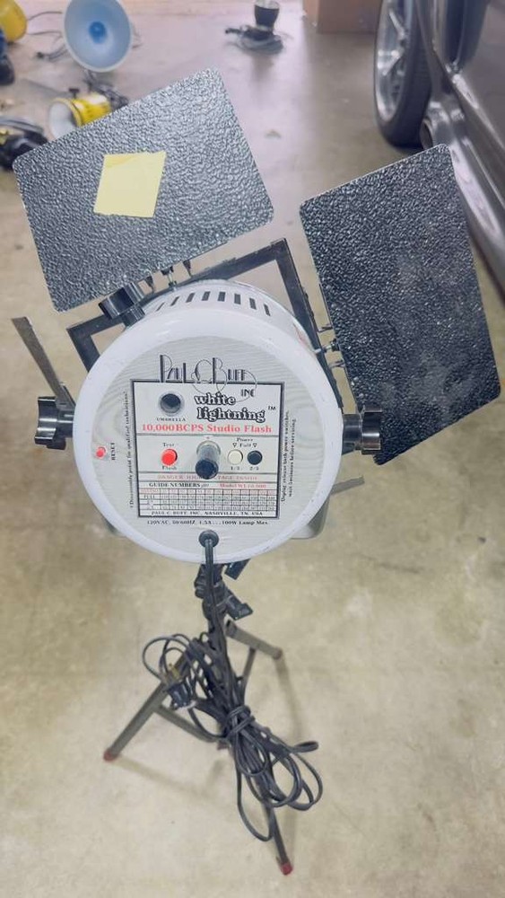 Paul C Buff White Lightning 10000BCPS WL10000 Studio Flash Strobe Tested
