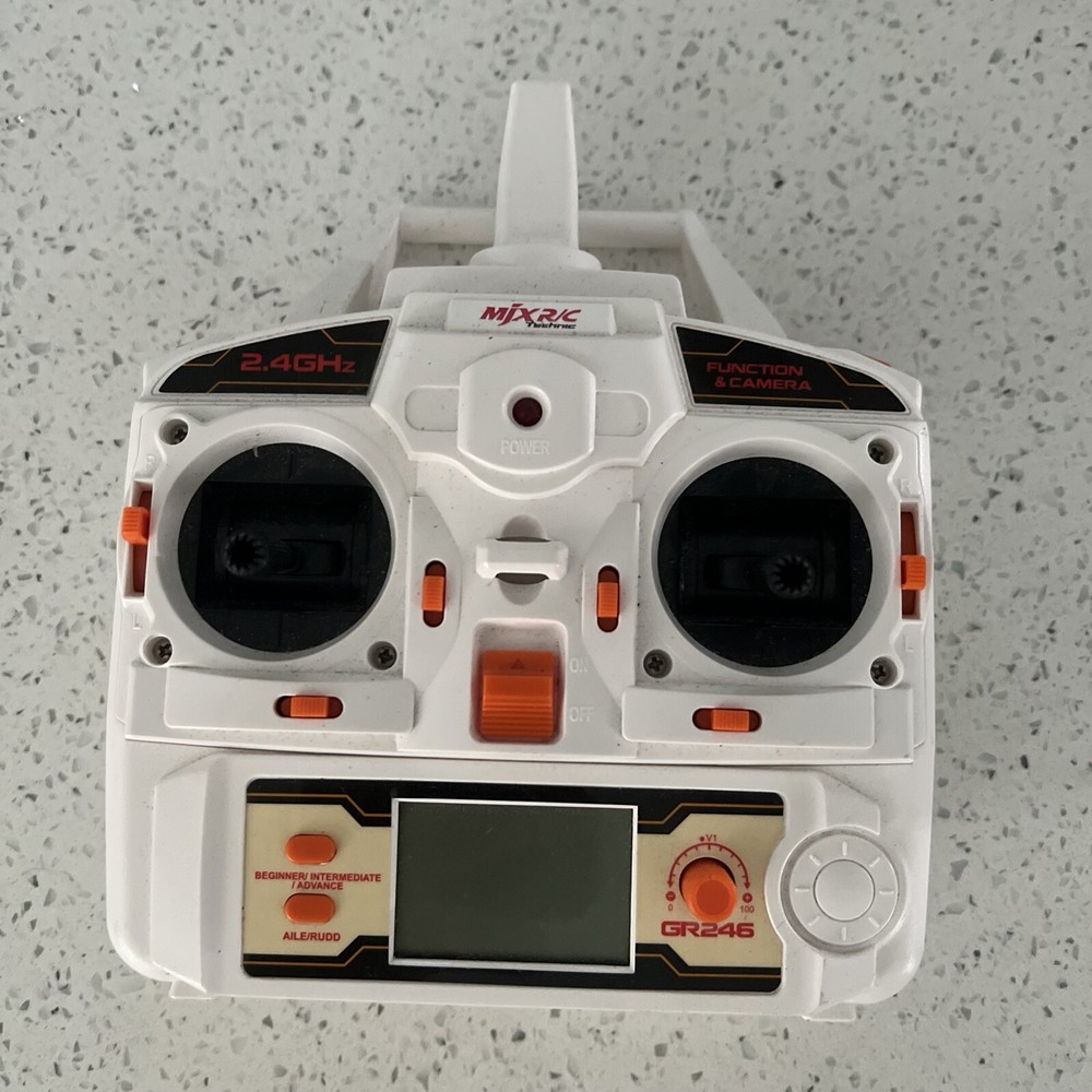 MJX 2.4Ghz RC drone RC white Controller Only (see descript)