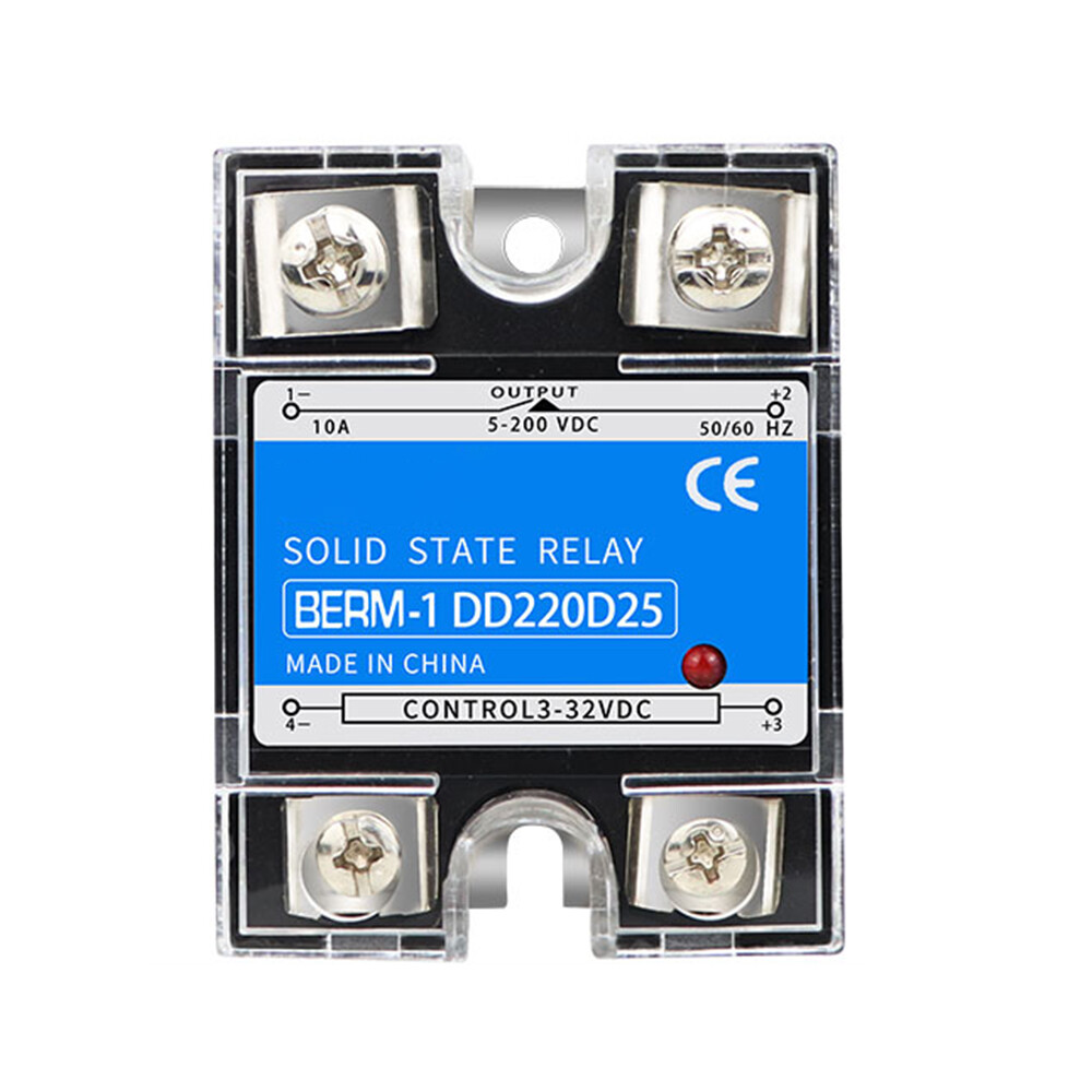 10A-100A Single Phase BERM-1 Solid State Relays Module DC 3V-32V to DC 5V-200V