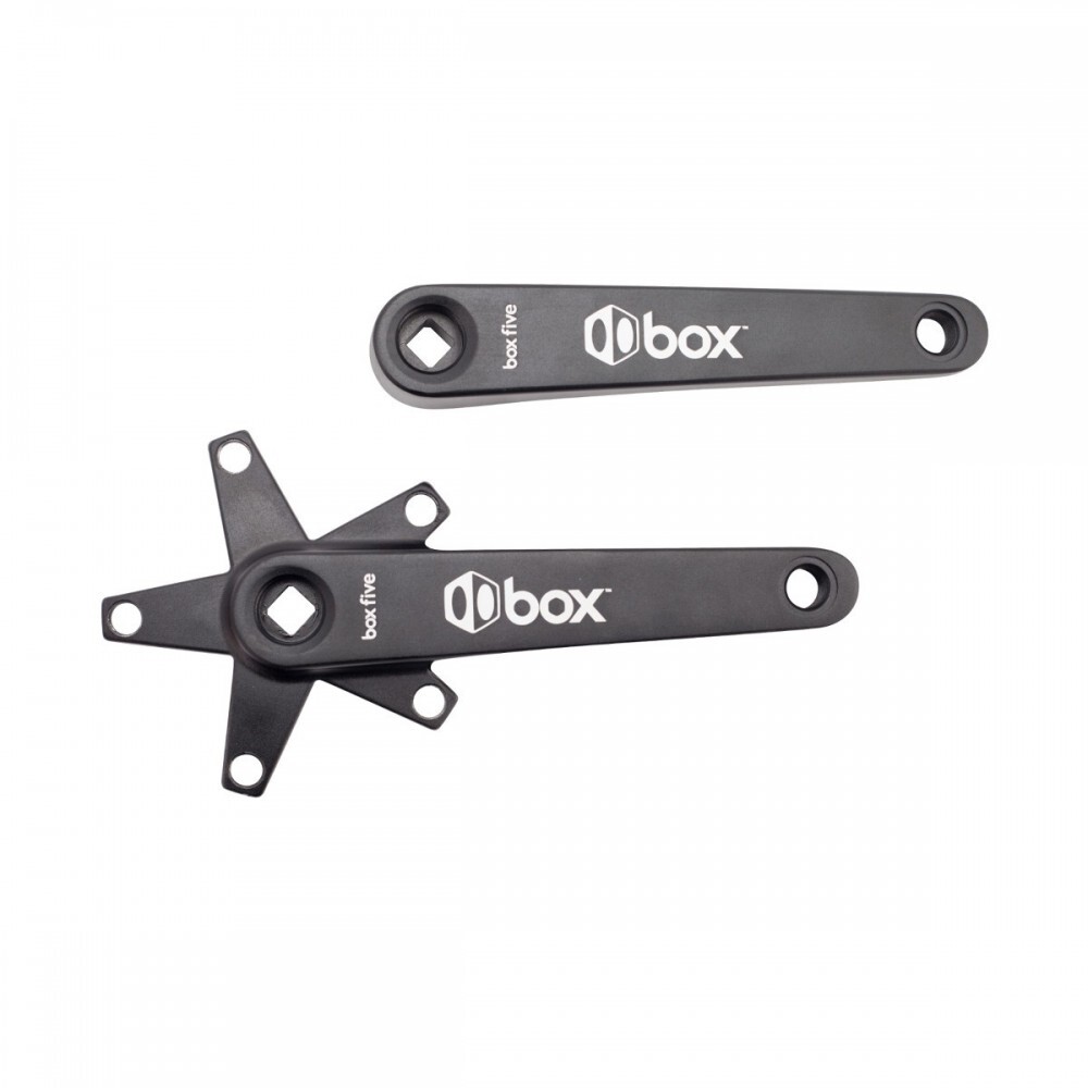 Box Five Square Taper Cranks Black