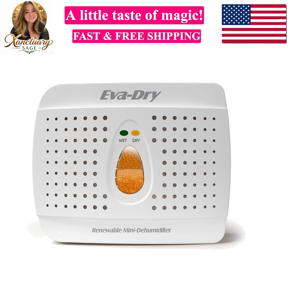 Wireless Mini Dehumidifier, White E-333