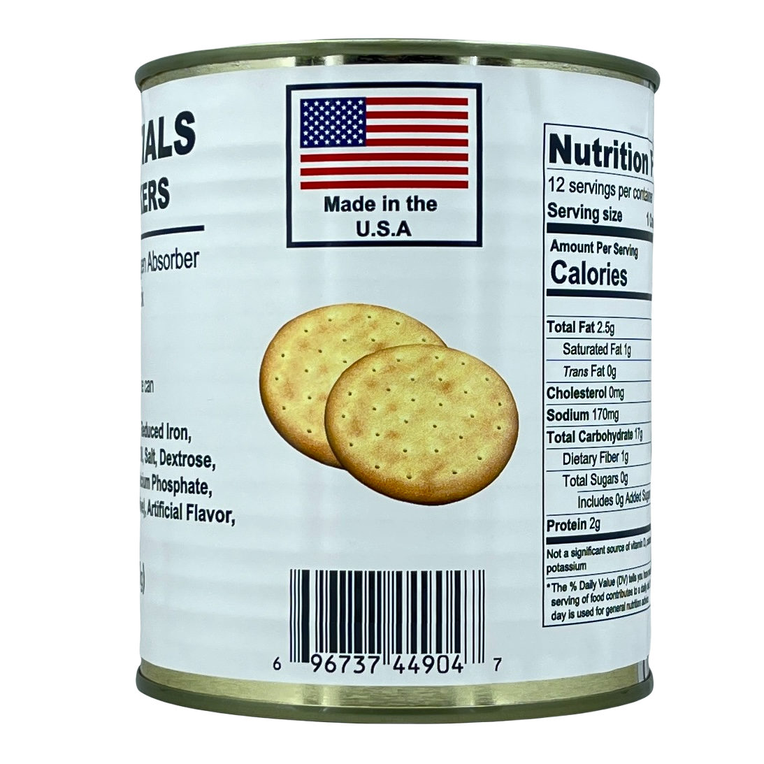 1 Can of Future Essentials Sailor Pilot Bread, Hardtack by Future Essentials
