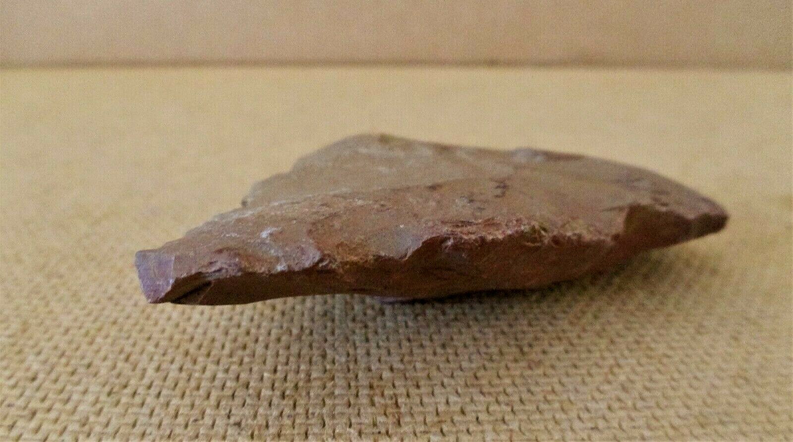 Antique Native American Indian Artifact Unfinished Spear Point? Skinning Tool?