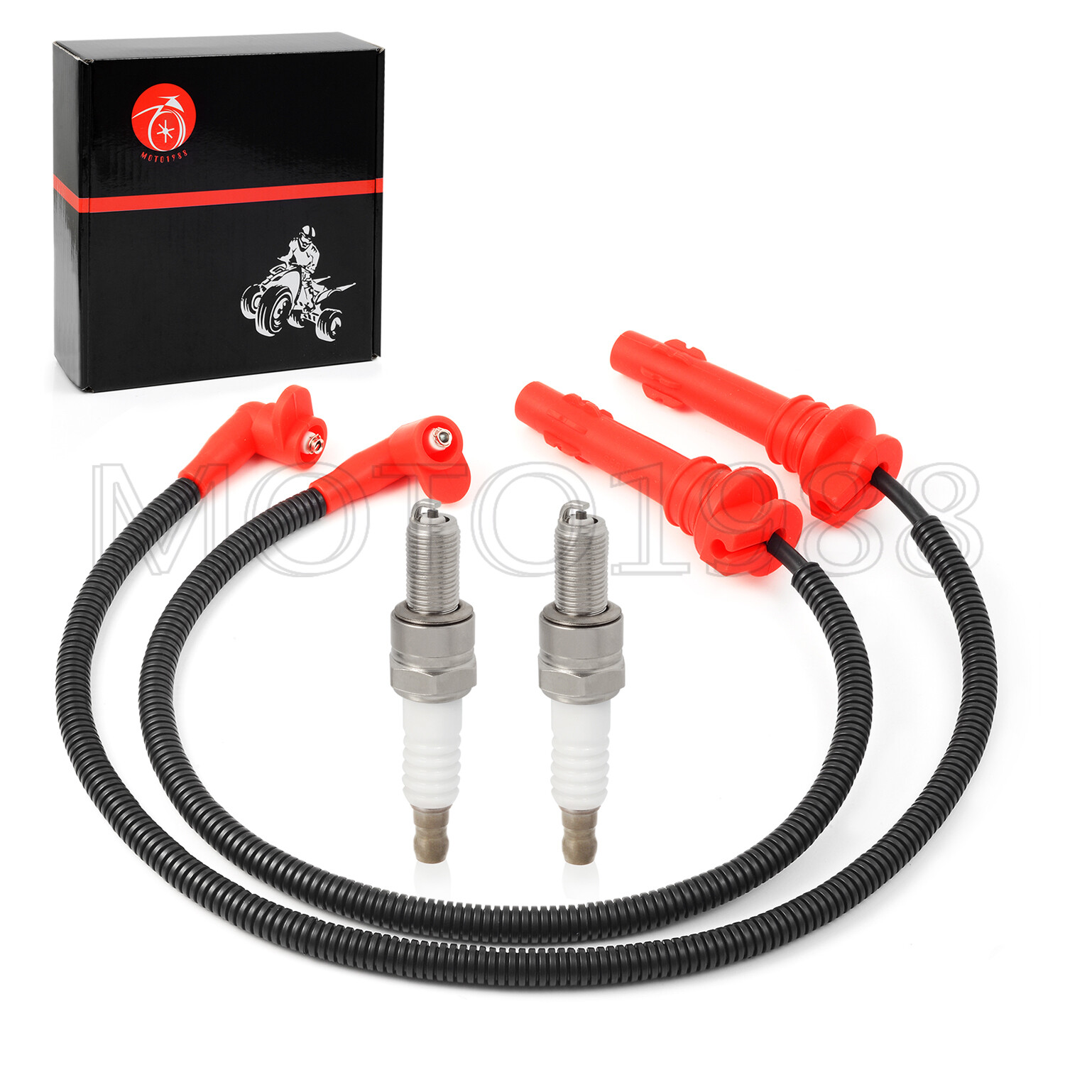 Spark Plug Wire Set for Polaris Ranger 900 XP 2013 2014 2015 2016 2017 2018 2019