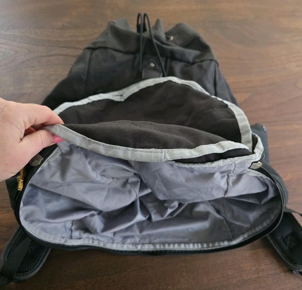 Custom Modified Black Backpack Pack DELTA SOCOM