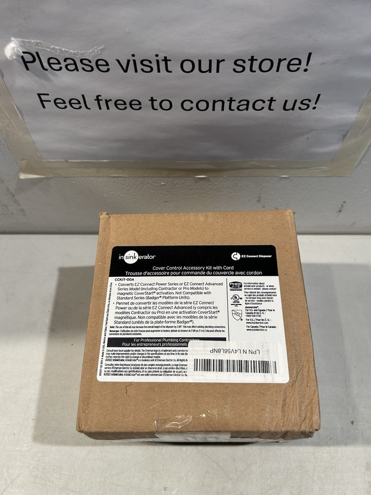 CCKIT-00A Insinkerator Cover Control Accessory Kit with Cord New OEM InSinkerat