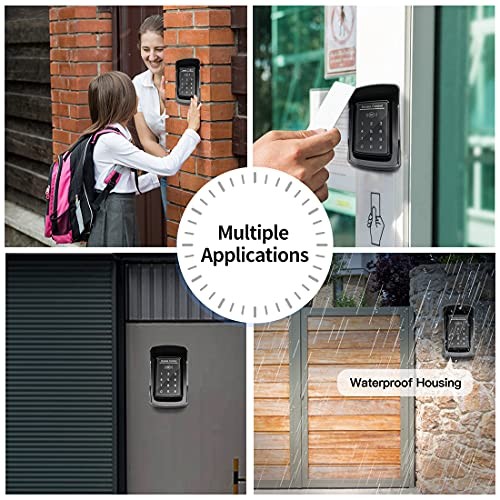 TC175P Touch Panel Wired Keypad Universal Keyless Entry Keypad DC 12V 24V for