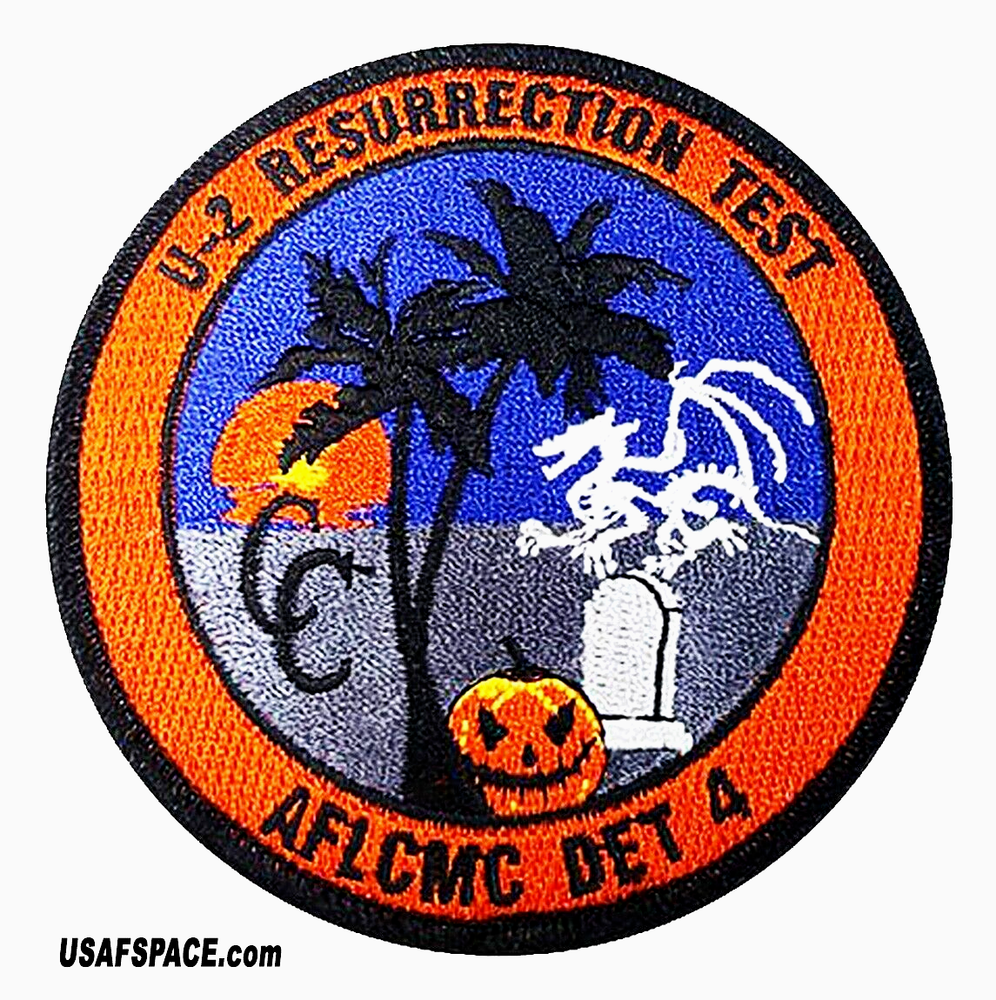 USAF AFLCMC DET 4- U-2 -TU-2S- RESURRECTION TEST -Wright-Patterson AFB-VEL PATCH