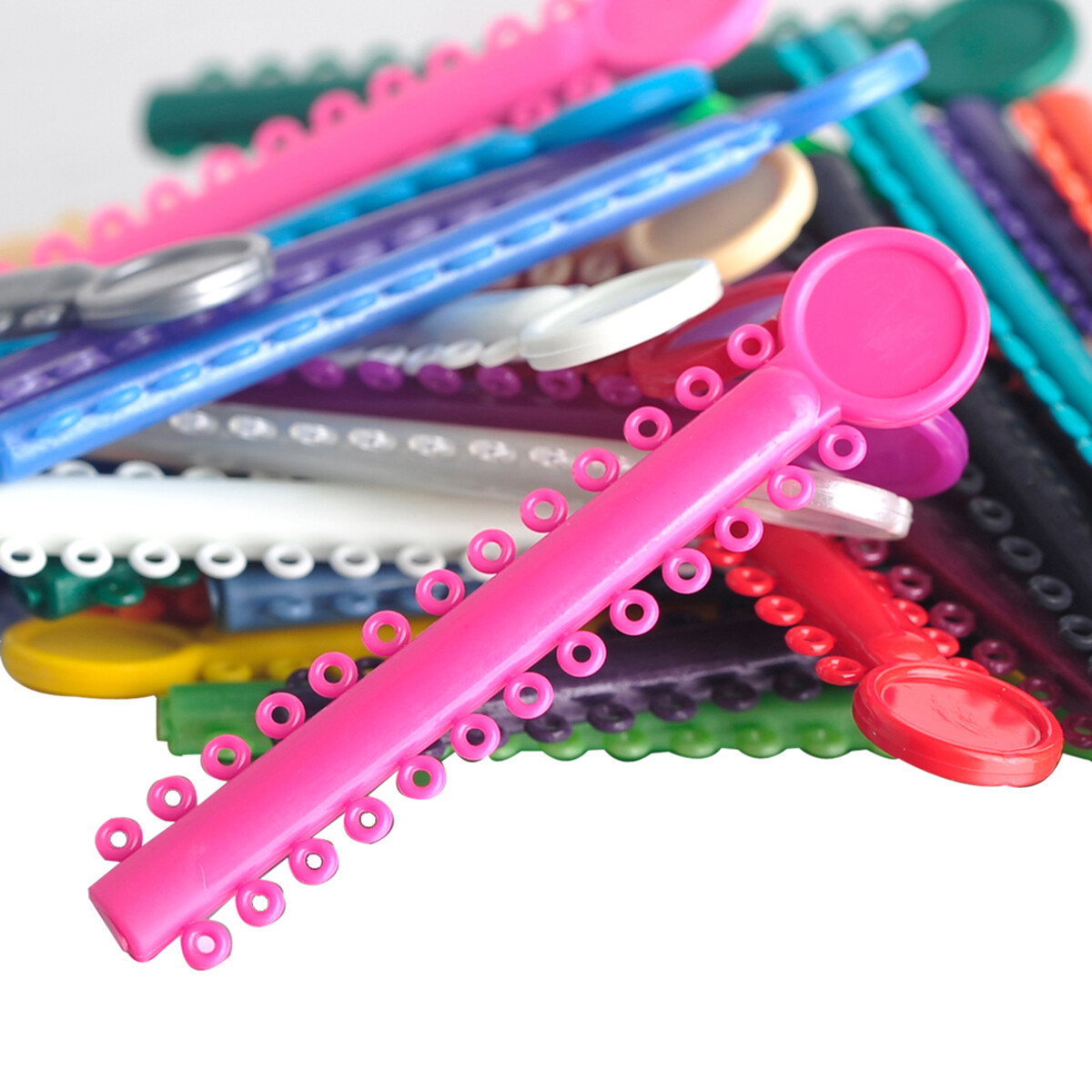 1040x Orthodontic Ligature Tie Elastic Rubber Band Ligas Ortodoncia Dental Brace