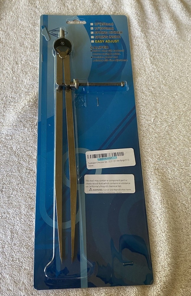 Toolmaker Caliper 12 Inch Spring Divider - NEW