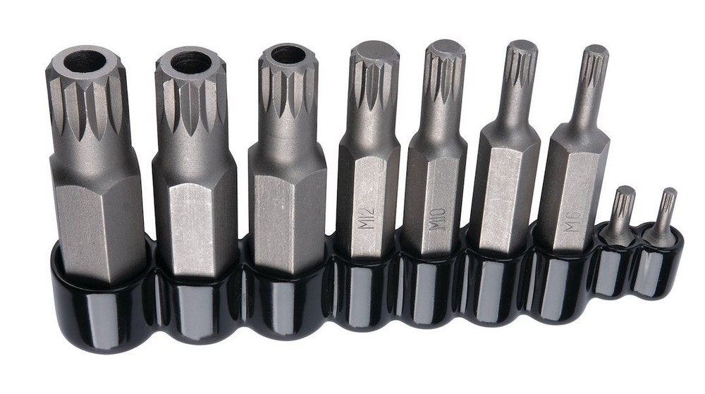 PERFORMANCE TOOL W86024 9PC MASTER TRIPLE SQUARE BIT