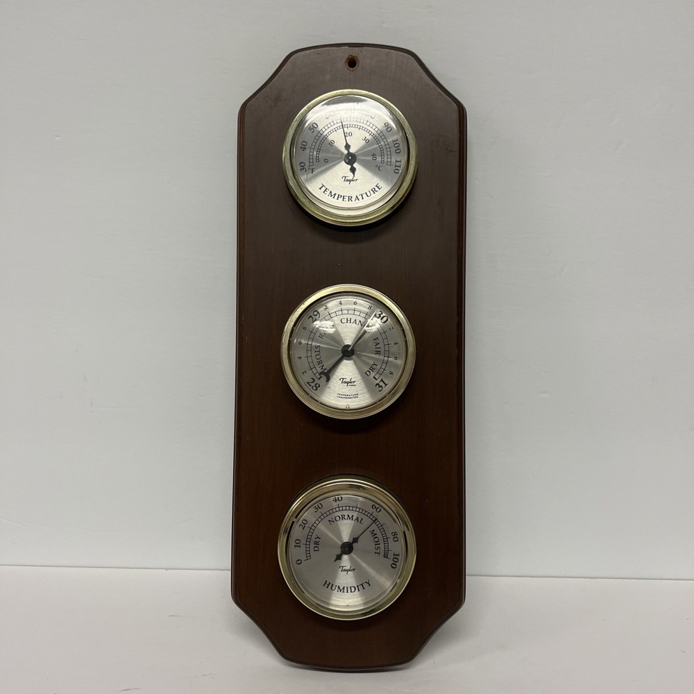 Taylor Barometer Brown