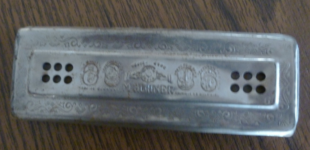 Harmonica ECHO M HOHNER GERMANY (H) BIIG SIZE WITH TWO ROW FROM EACH SIDE