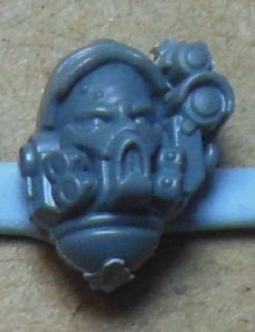 Space Marines - Primaris Incursors - Sergeant Head - Bits Bitz Kitbash 40K