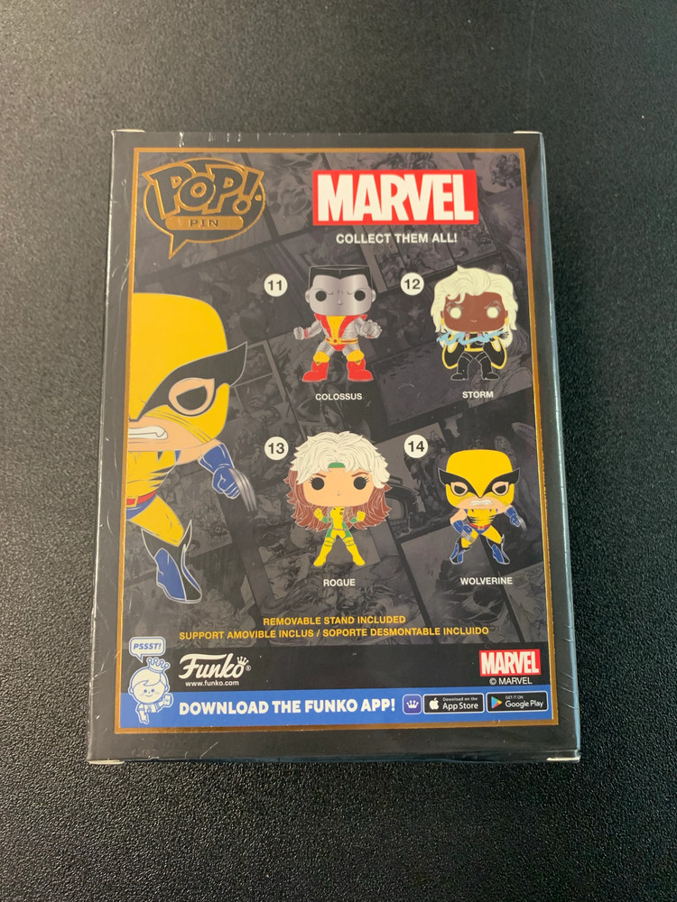 FUNKO POP PIN MARVEL WOLVERINE 14